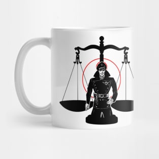 Military and bullet Police and justice Mug